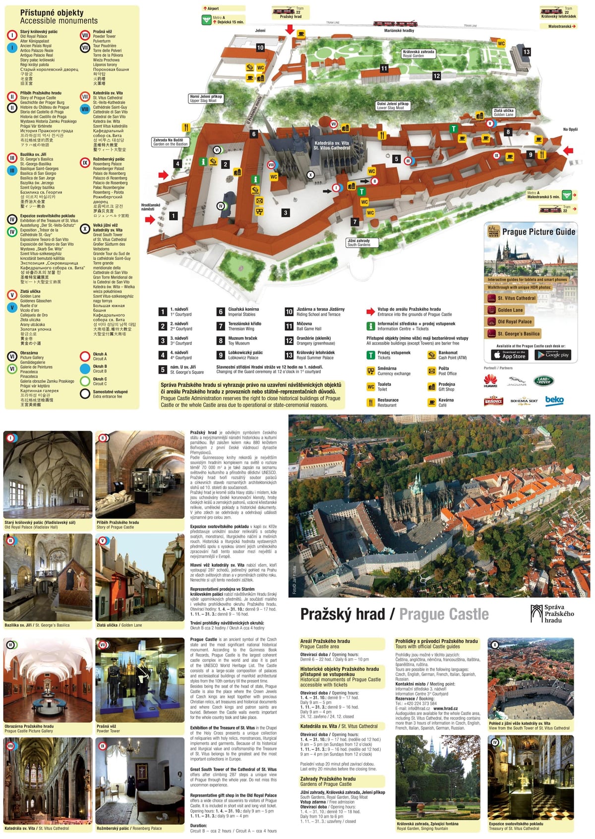 médiéval de prague carte